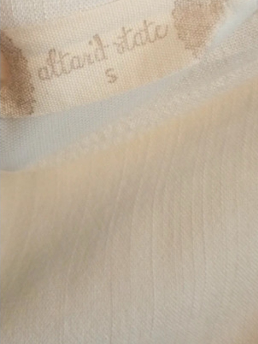 Altar'd State White Ruffle Skort - Picture 2 of 2